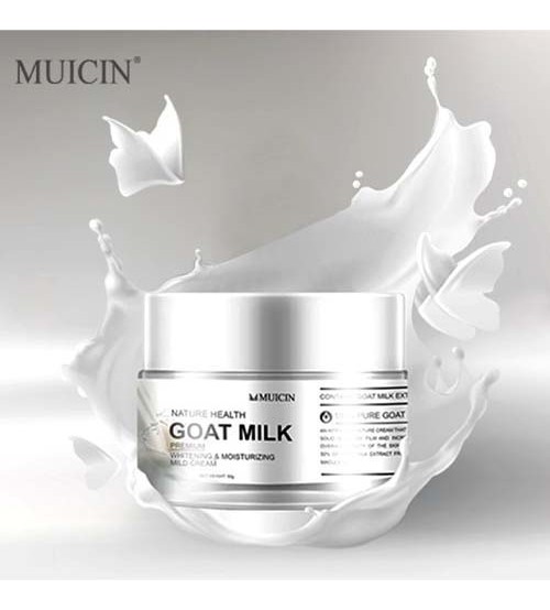 Muicin Goat Milk Brightening & Moisturizing Mild Cream - 50g